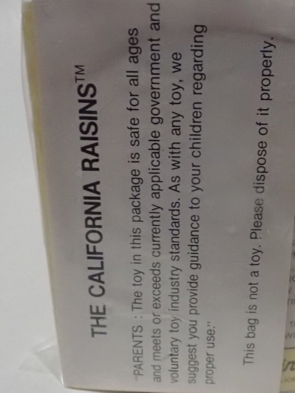 California Raisin - Picture 2 of 4